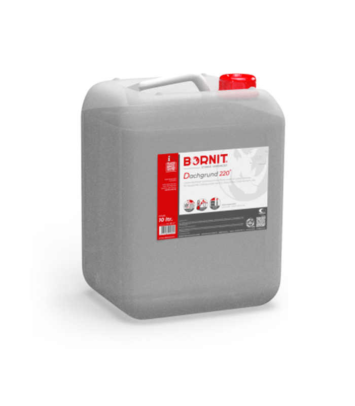 BORNIT – Dachgrund 220 BORNIT Silna marka w budownictwie BORNIT – Dachgrund 220 - preparat gruntujący do emulsji naprawczej do dachów BORNIT DA