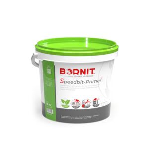 BORNIT – Speedbit-Primer - Bezrozpuszczalnikowy elastomerowy podkładem bitumicznym do nakładania pędzlem i metodą natryskową o ulepszonych właściwościach schnięcia.