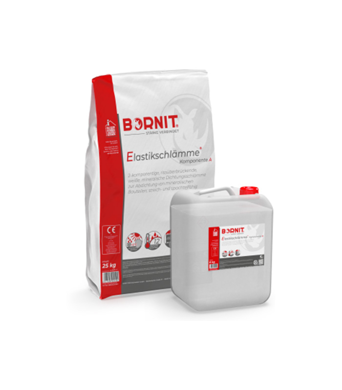 BORNIT – ES – Elastikschlämme BORNIT Silna marka w budownictwie BORNIT ES (Elastikschlämme) to dwuskładnikowa, odporna na ścieranie masa uszczelniająca na bazie cementu